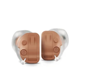 Aparatos auditivos dentro del oído