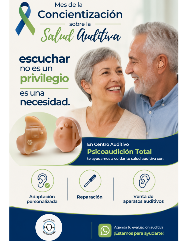 Agosto Mes de la Salud Auditiva